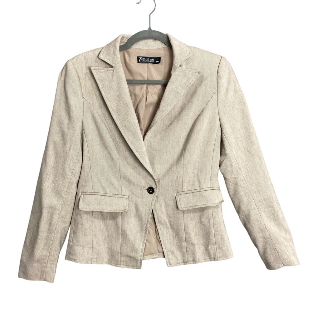 7th Avenue Women's Work Blazer Jacket Women's Size 0